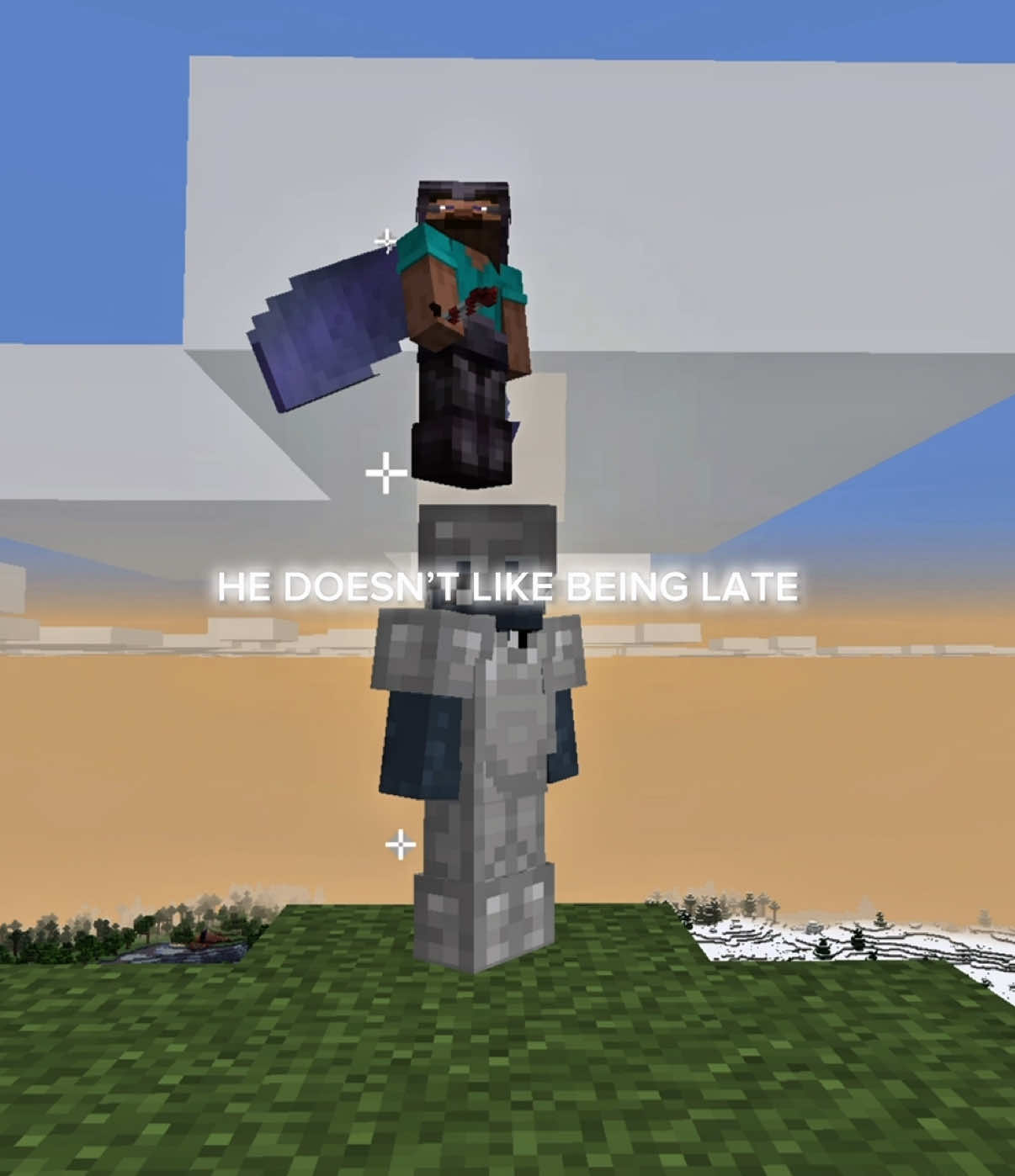 Bro always got my back #Minecraft #bro #minecraftedit #minecraft1 #blowthisup #minecraftstory 