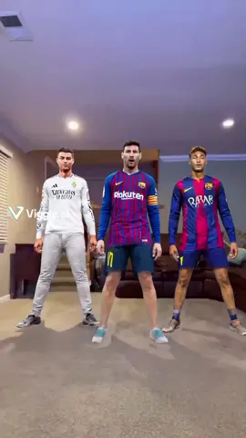 #cristianoronaldo7 #messi#neymar bailando 