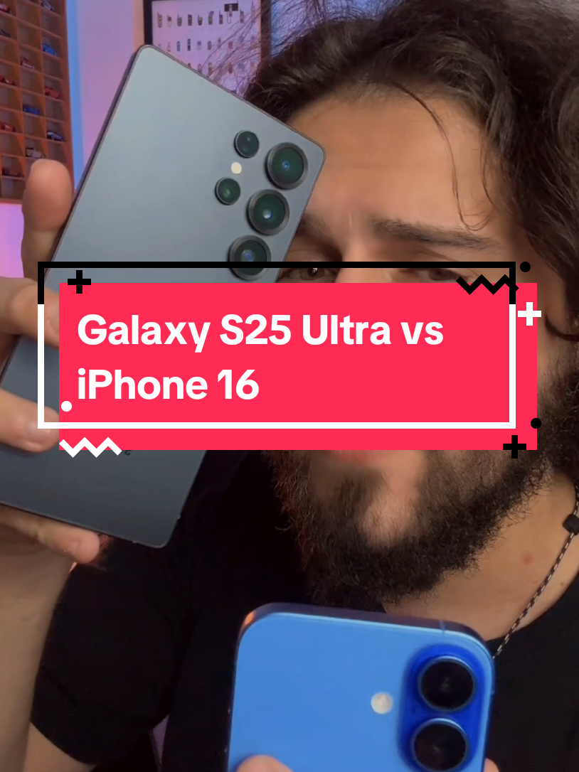 Galaxy S25 Ultra de 512GB vs iPhone 16 de 128GB: MESMO preço, diferenças ABSURDAS! #galaxys25ultra #s25ultra #iphone16 