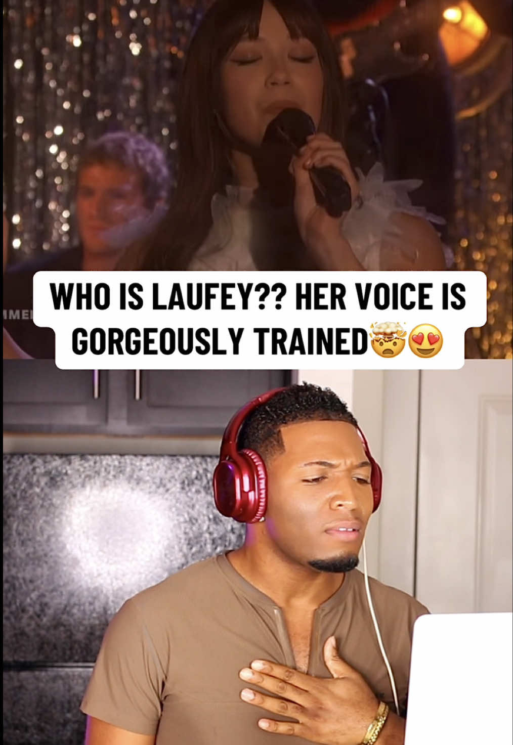 Her voice is ACTUALLY… quite ADDICTING 😱🤯😭 @laufey #laufey #laufeytour #toughluck #pop #popmusic #jazz #classicalmusic #newmusic #newartist #newsong #talent #talented #singers #singersoftiktok #vocals #vocalist #jimmykimmel #liveperformance #livemusic #sabrinacarpenter #billieeilish #chappellroan #musicfyp #viralfyp #musictok #tiktokfyp #reaction #blindreact #blowthisuptiktok 
