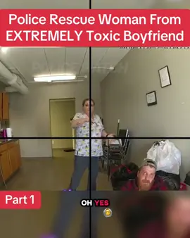 Police Rescue Woman From EXTREMELY Toxic Boyfriend #cops #police #copsusa🚔🇺🇸 #policeofficer #foryou 