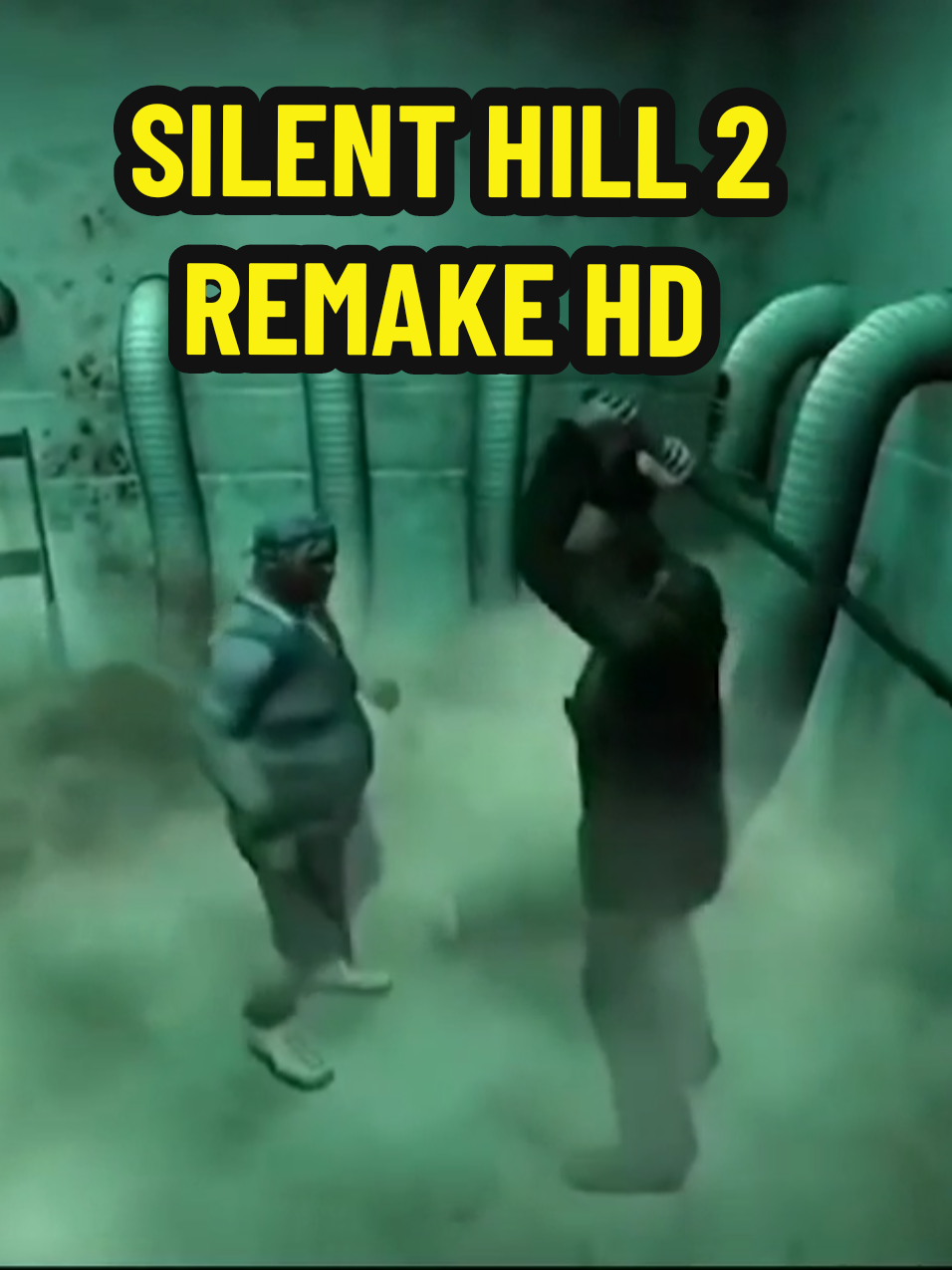 Batalla épica en Silent Hill 2 Rmake #silenthill #silenthill2