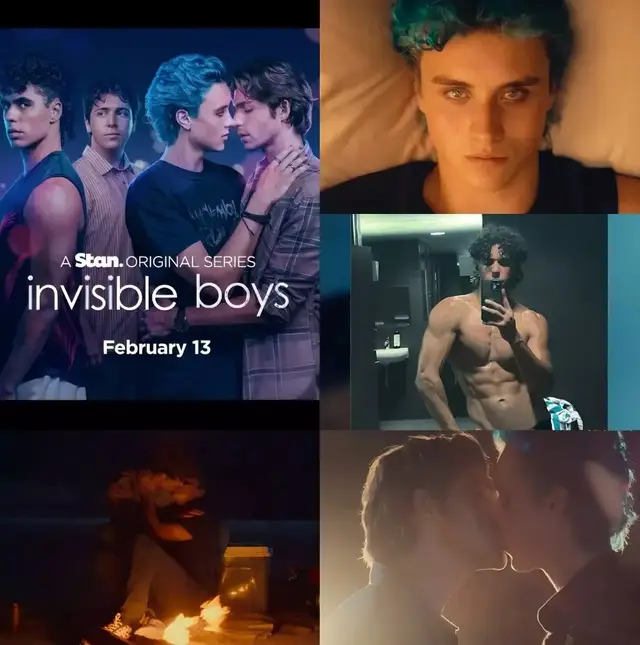 🎬 Invisible Boys (2025– ) 👇 In the scorching isolation of rural Western Australia, three teenage boys carry invisible weights: secrets, shame, and the desperate hope of escape. Invisible Boys tells the intersecting stories of Charlie, Hammer, and Zeke — three young men grappling with their sexuality in a town that equates queerness with weakness. Beneath the surface of footy fields, classroom walls, and small-town gossip, pulses a rage to be free and a longing to be loved. But survival comes first… and authenticity comes at a price. Each episode pulls back the layers of masculinity, trauma, and identity. Charlie hides behind bravado and hookup apps; Hammer buries desire beneath fists and denial; and Zeke watches from the sidelines, afraid to take a step forward or speak too loud. Together — and apart — they navigate shame, secrecy, and the rare, fleeting moments of light. Their stories aren’t told with pity, but with raw urgency. Invisible Boys doesn’t ask for sympathy — it demands to be seen. With powerful performances, haunting cinematography, and a pulse that matches the fear and fire of growing up queer where no one dares to say the word, Invisible Boys is a battle cry. A defiant, necessary portrayal of youth pushed to the margins — and the resilience that rises from those cracks. Because even in silence, queer hearts still beat. And even when the world refuses to see you… you are not alone.