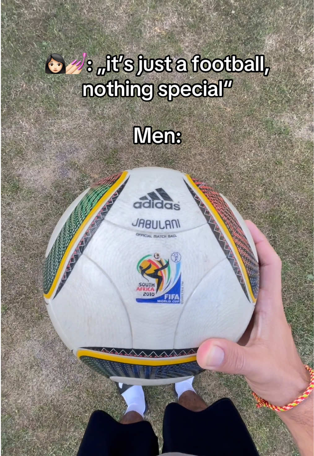 Is this the best ball ever?⚽️ #foryou #fypage #football #footballvideos #nostalgia #jabulani #southafrica #trending #viral 