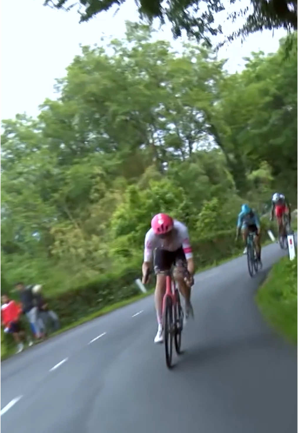 Kasper solos to victory on stage 14 of the Giro #fyp #win #giroditalia 