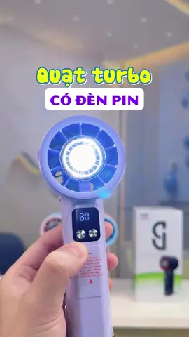 Quạt Turbo Goojodoq mới ra mắt 🌪️ Thiết kế đẹp, 100 cấp độ gió, có đèn pin – Nhỏ mà xịn lắm luôn đó! #goojodoq #quatturbo #quatmini #quatdenpin #reviewquat #muasamthongminh #dealxinh #techtac