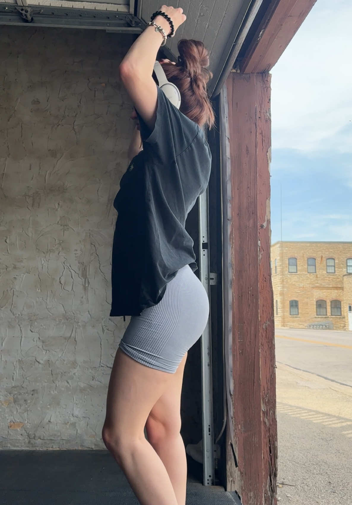 The summer heat🔥 💪🏼 #GymTok #gymgirl #Fitness 