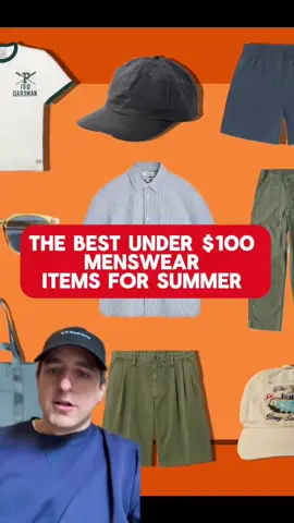The best under $100 menswear items for summer. From shirts to polos to shorts… #style #mensfashion 