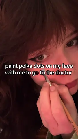 I think we should all have polka dots #freewill #girl #girls #clown #makeup #asd #grwm #silly #women #tutorial #whimsical #whimsy #fun #cute 