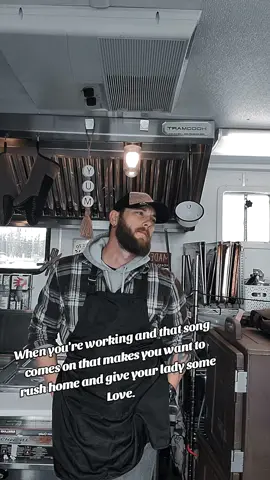 Y'all have that song, don't lie. I love my life, my wife, my children, my job, everything to be honest.  If you're not happy in your life you should really evaluate what is taking your joy, then let it go. Love is the best option, it is peace, it is positivity, it is happiness in my opinion. @The Soup Spot  #Love #romance #foodtruck #marriage #goodmusic #fyp #foryoupage #beardedbeauty 