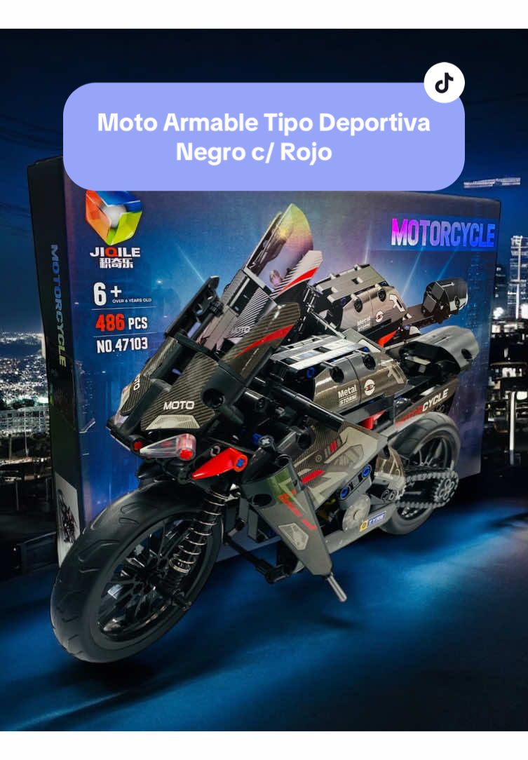 ¿Te encantan las motocicletas tipo Yamaha o con un diseño deportivo? Pues este armable es perfecto para ti y todos esos fans de las motos con velocidad, carácter y súper fácil de armar para cualquier persona ✨💨🏍️ #motodeportiva #armablesdemoto #motoarmable #motosdeportivaarmable #legomotos #plazaizazaga151 #plazaizazaga89 #fyp 