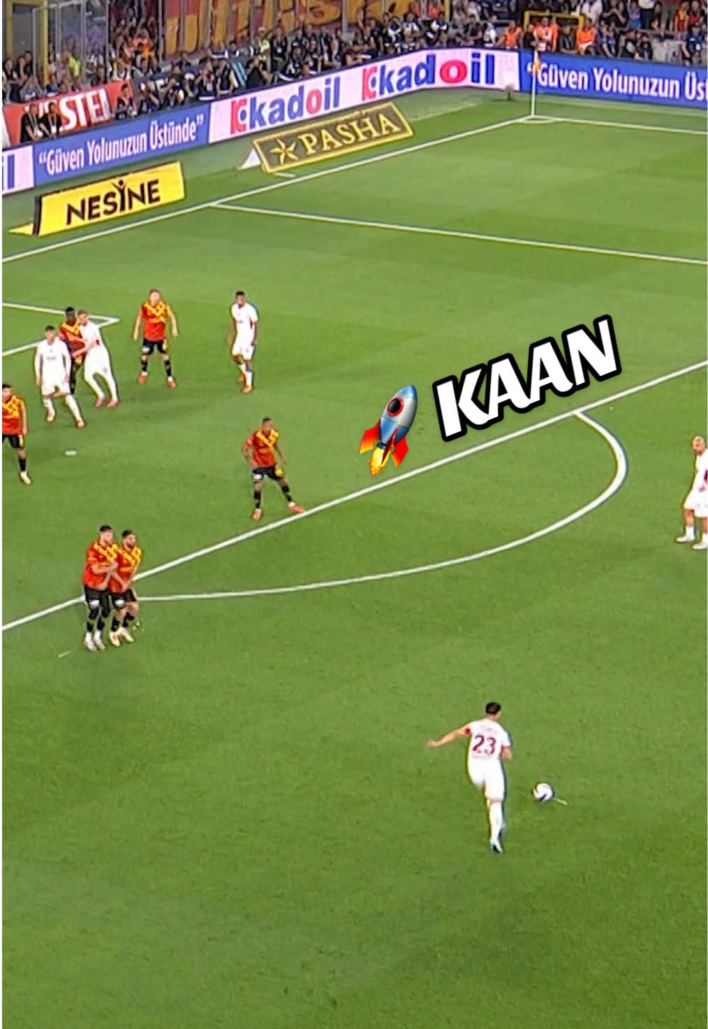 🦁 Kaan Ayhan'dan enfes serbest vuruş golü! #GÖZvGS #beINSPORTS 