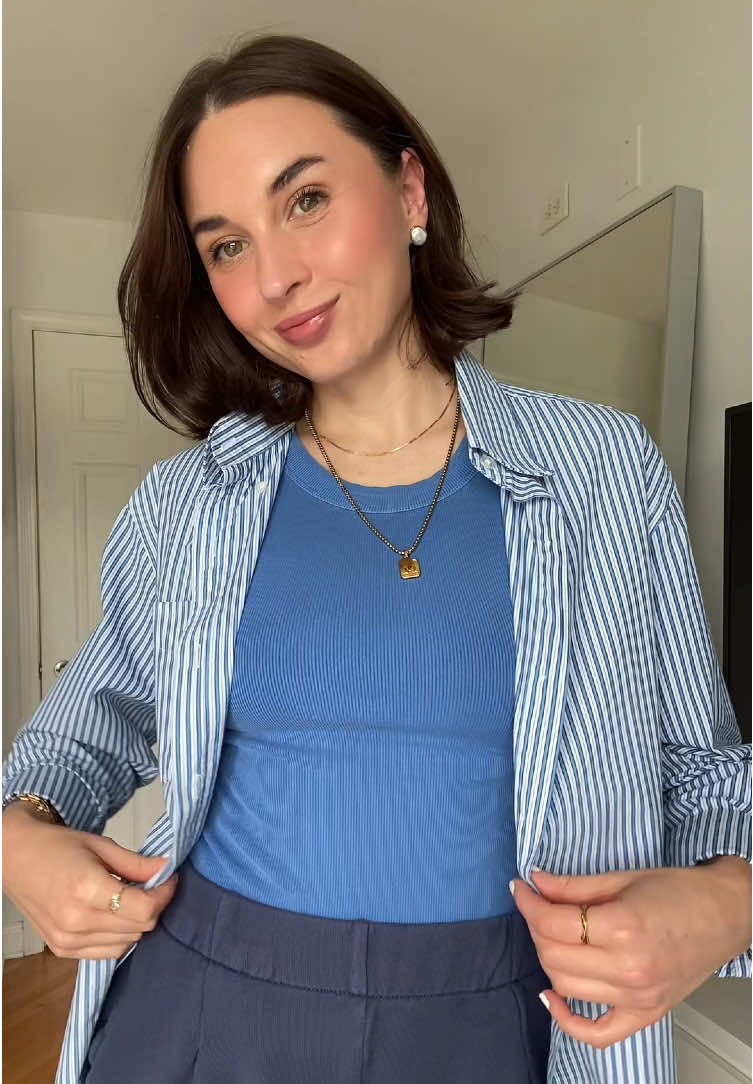 Memorial Day weekend outfit, hard on the blue 💙 #weekendoutfit #casualstyle #casualweekendoutfits #fashiontok #outfitinspo 