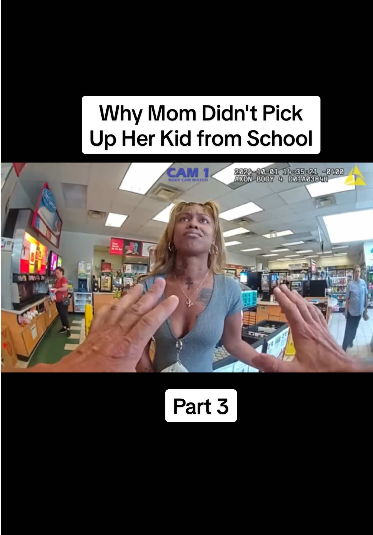 Why Mom Didn't Pick Up Her Kid from School - PART 3 #cops #police #policeofficer #viralvideo #viraltiktok #trending #bodycam 