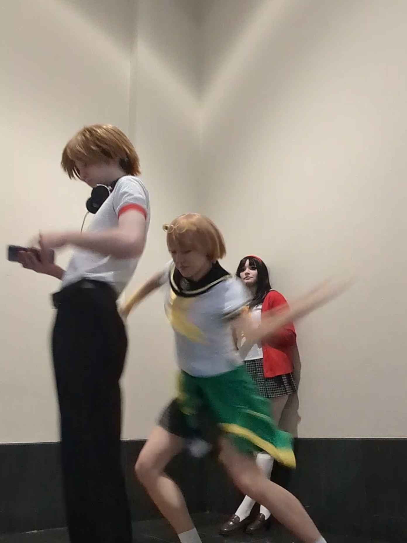 deserved for breaking my CD  chie: me yosuke: monadomike on IG yukiko: @Rhianna #persona4 #persona4golden #persona4meme #chiecosplay #yukikocosplay #yosukecosplay 