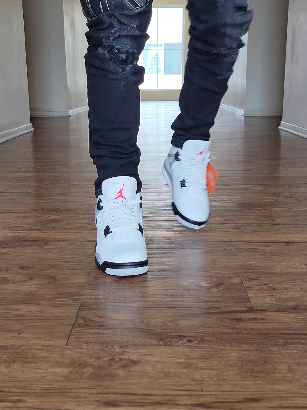 The 2025 Jordan Cement 4 Retros #jordan4 #nike #snkrsapp #smallcreator #viral #hashtag #sneakerhead #sneakers #fyp #shoes #jordan4whitecement #fitcheck #fitchallenge 