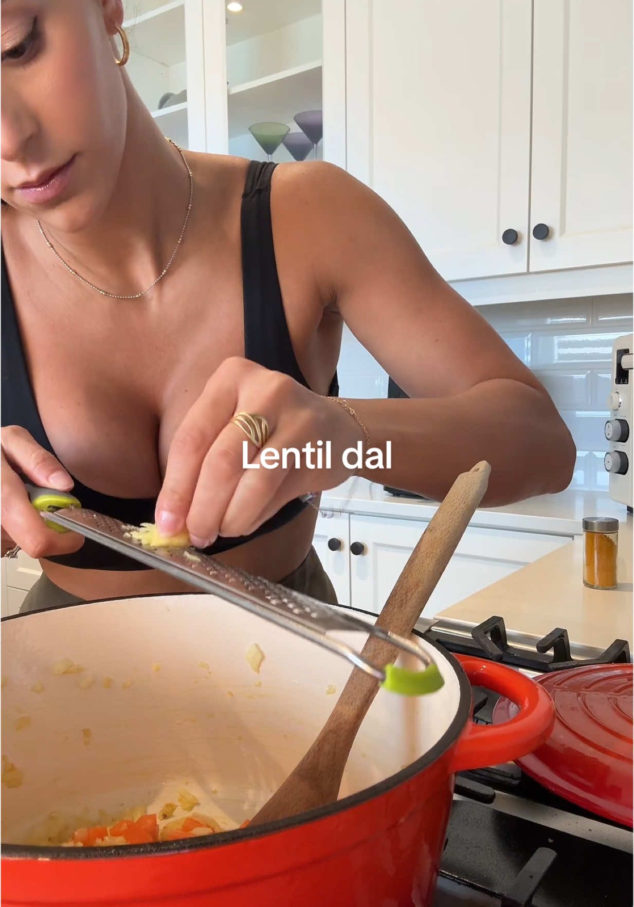 Lentil dal. For a vegan dish it was pretty damn good. Ran out of diced tomatoes so used condensed tomato soup instead 😬 still delicious