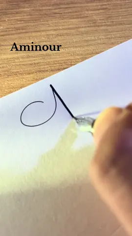 How to sign the letter A?❤️