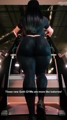 by Snoopz_Works #goth #gothgirl #fybシ #viralvideos #viral #algorithm #animation #gym #goodstuff 