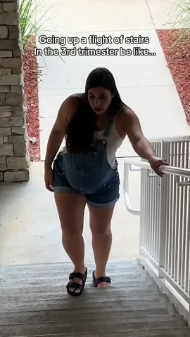 I been out of breath since I was like 3 month pregnant tho 😅😂😂 #pregnant #8monthspregnant #pov #outofbreath