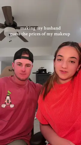 this was fun to make 😂 #coupletrends #guessingmakeupprices #husband #funnycouplevidoes 