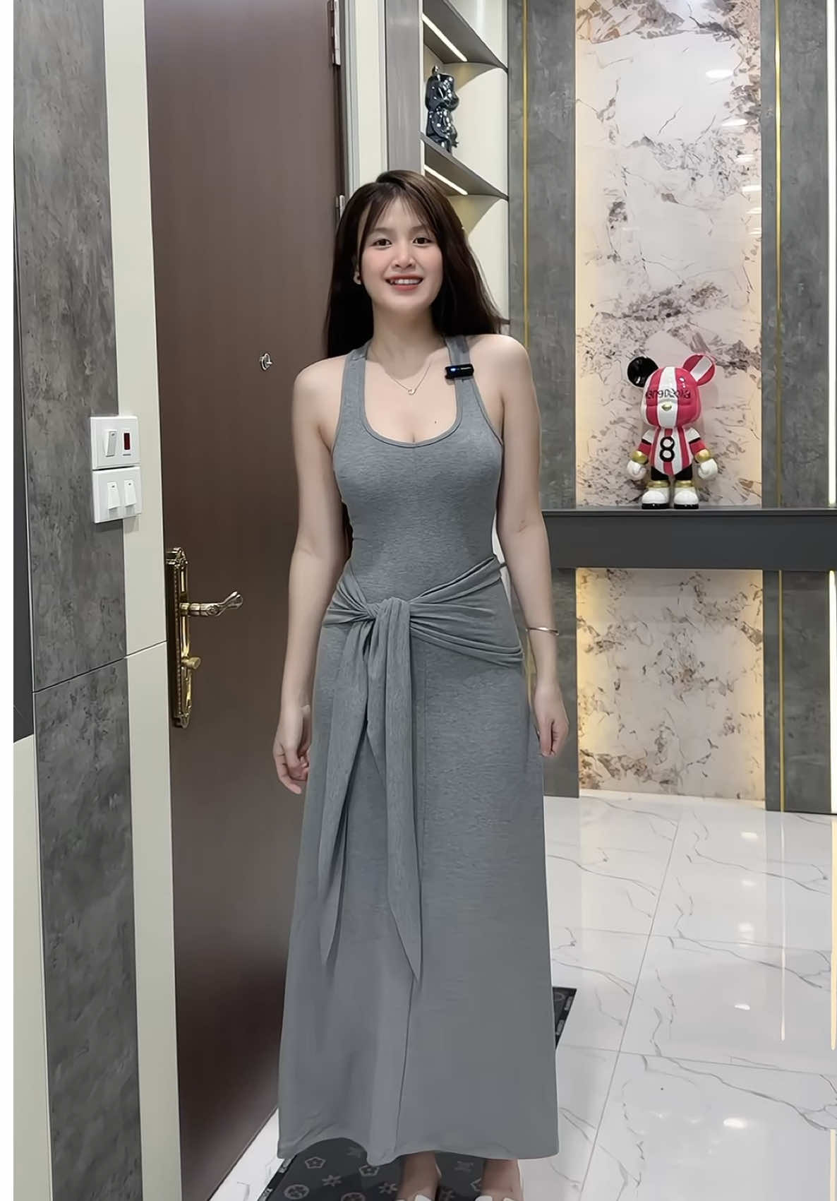 Váy body dáng dài