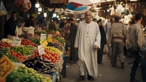 اسمعوا كلام الحج البركة ده #ai #veo3 #ذكاء_اصطناعي 
