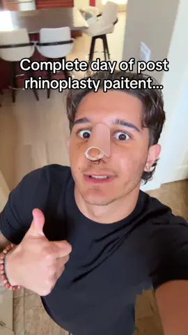 Watch till end for suprise #rhinoplasty #nosejob #recovery #postoprecovery #fyp #xyzbca 