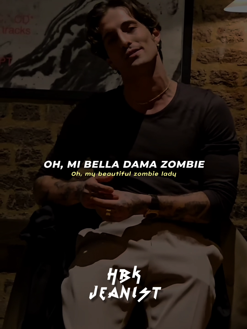 Zombie Lady | Damiano David #damianodavid #zombielady #lyrics #hbkjeanist 