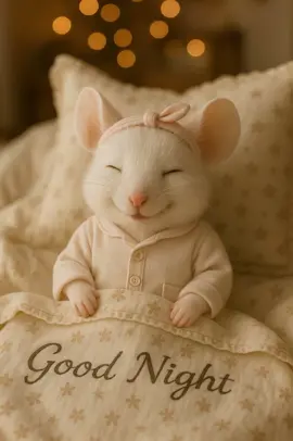 Good Night Sleep Well #CuteAnimals #AIStory #AIMouse #foryoupag #fouryou #viralvideos #foryoupage❤️❤️ #viraltiktokvideo #AIArt