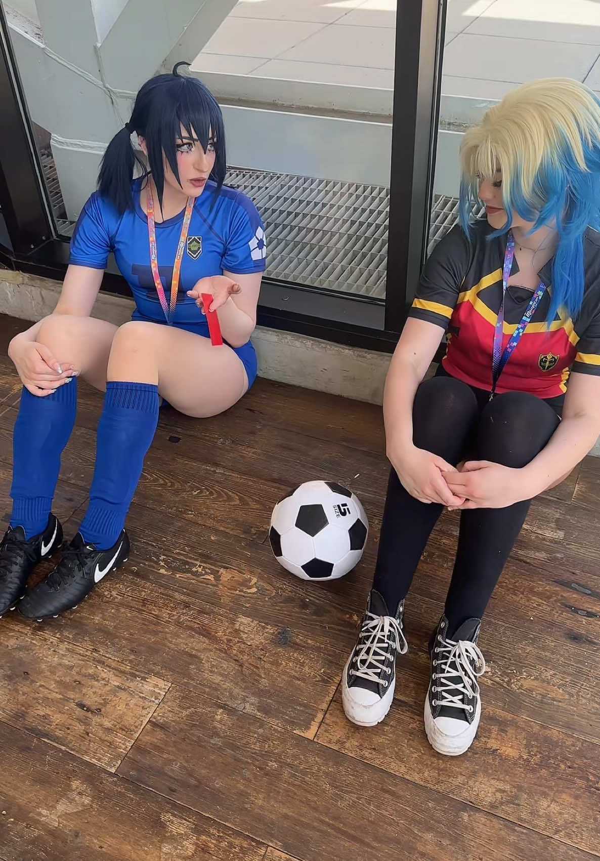 Just a couple of bros @cat #bluelock #bluelockcosplayer #kaiser #isagiyoichiedit #cosplayer 