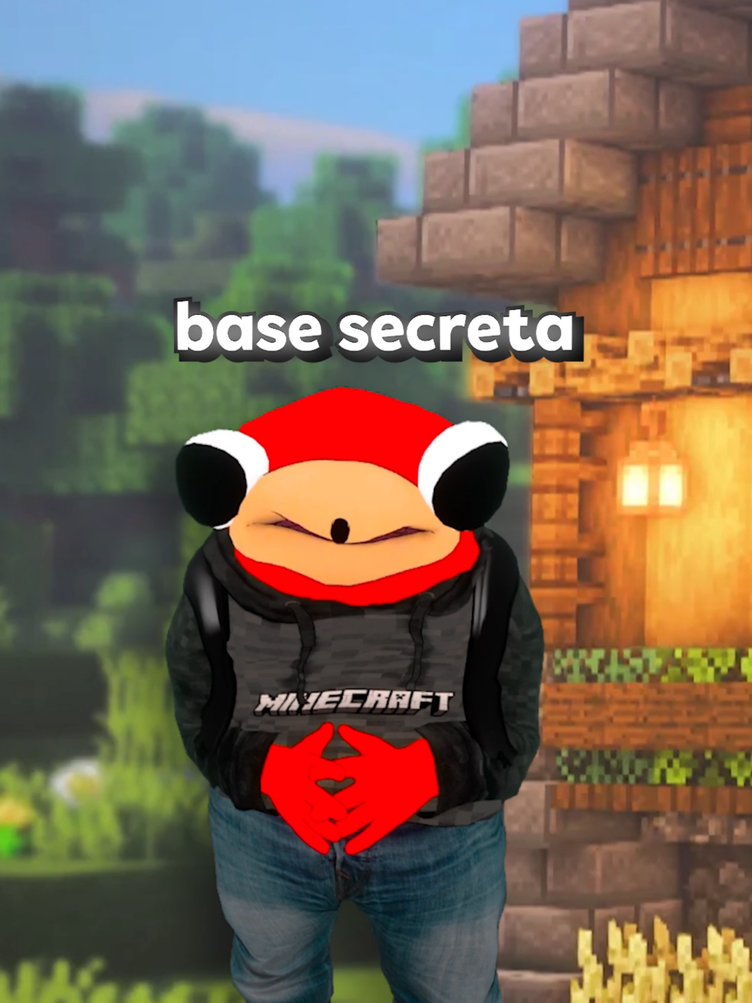 Te enseño a hacer una base secreta chida #gamer #Minecraft #zilverk