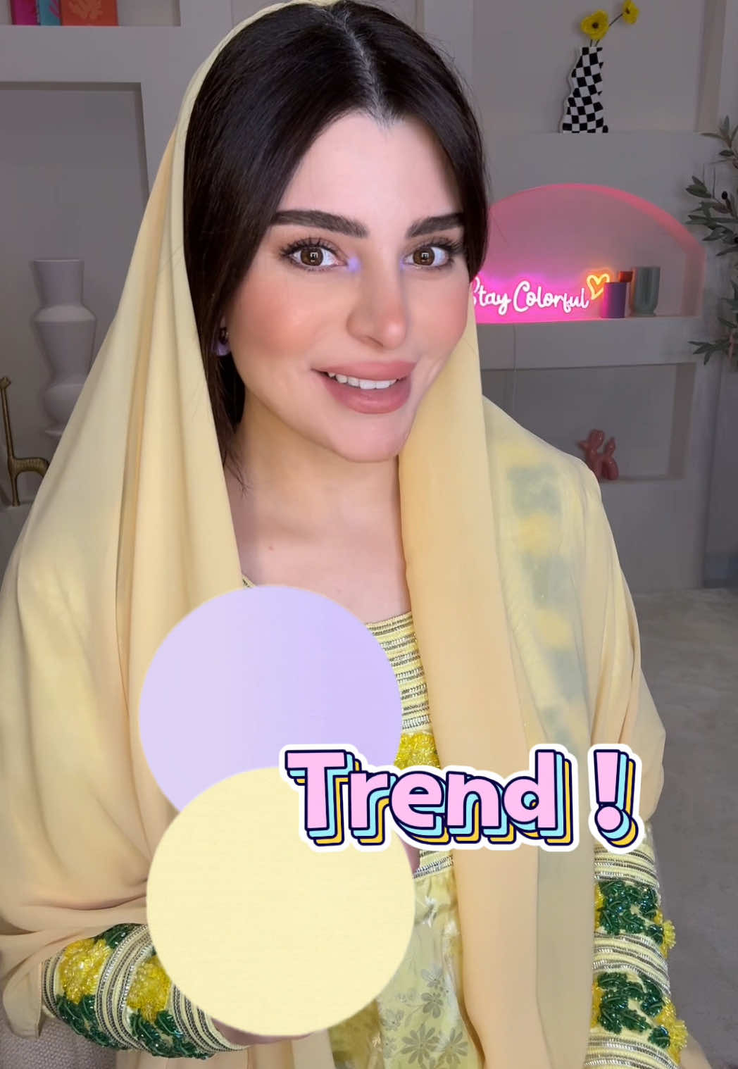 #BeautyTok #fashiontok #butteryellow #lilac #colortrend #colorcombo #coloranalysis 