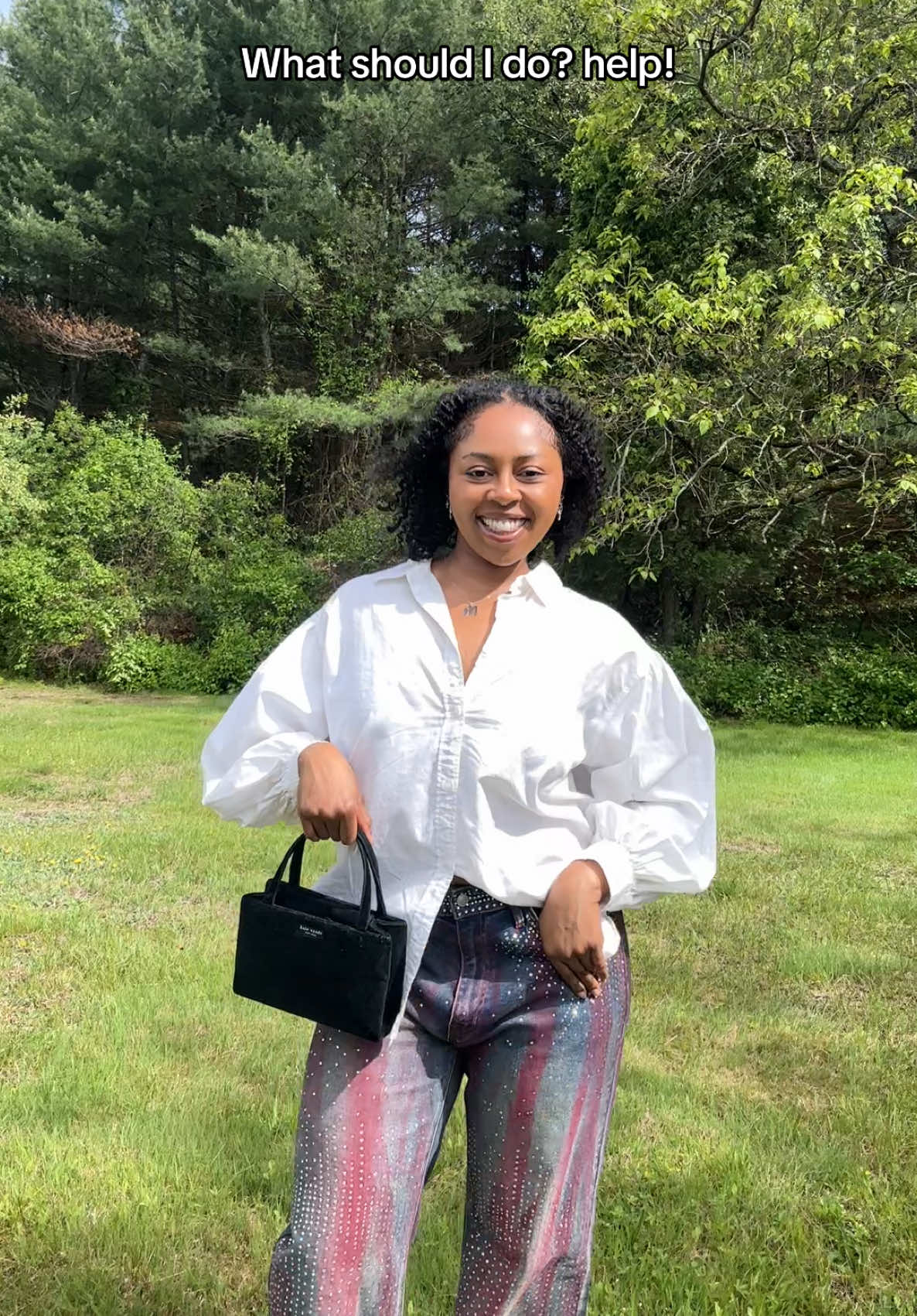 Outfit for Boston! Are you there today? #OOTD @SHEIN @SHEINUS @Fashion Nova @New Balance @kate spade new york 