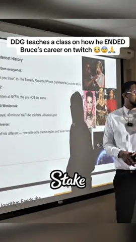 DDG teaches a class on how he ENDED Bruce’s career on twitch #ddg #streameruniversity 