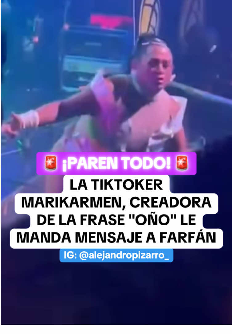 ¡Oñoooo! 😂🔥 #farandulalorcha #marikarmen #farfan #amoryfuego #magalytvlafirme #chollywood #destacame #alejandropizarro #espectaculos #foquita #xiomykanashiro #oño #magalymedina #peru #ultimominuto #peruanos  #parati #foryou #trendin #likes #zxycbaa #greenscreen                                                                                                                                         