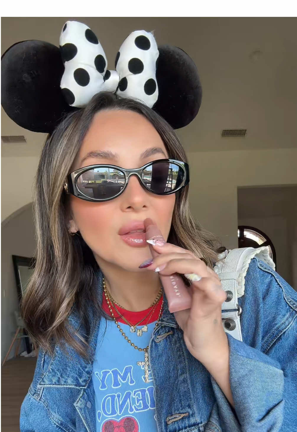 I love dressing for Disney 🐭✨❤️ shirt: @KACHOW VINTAGE shorts: @SHOP ELEVEN ELEVEN jacket: @Levi’s 