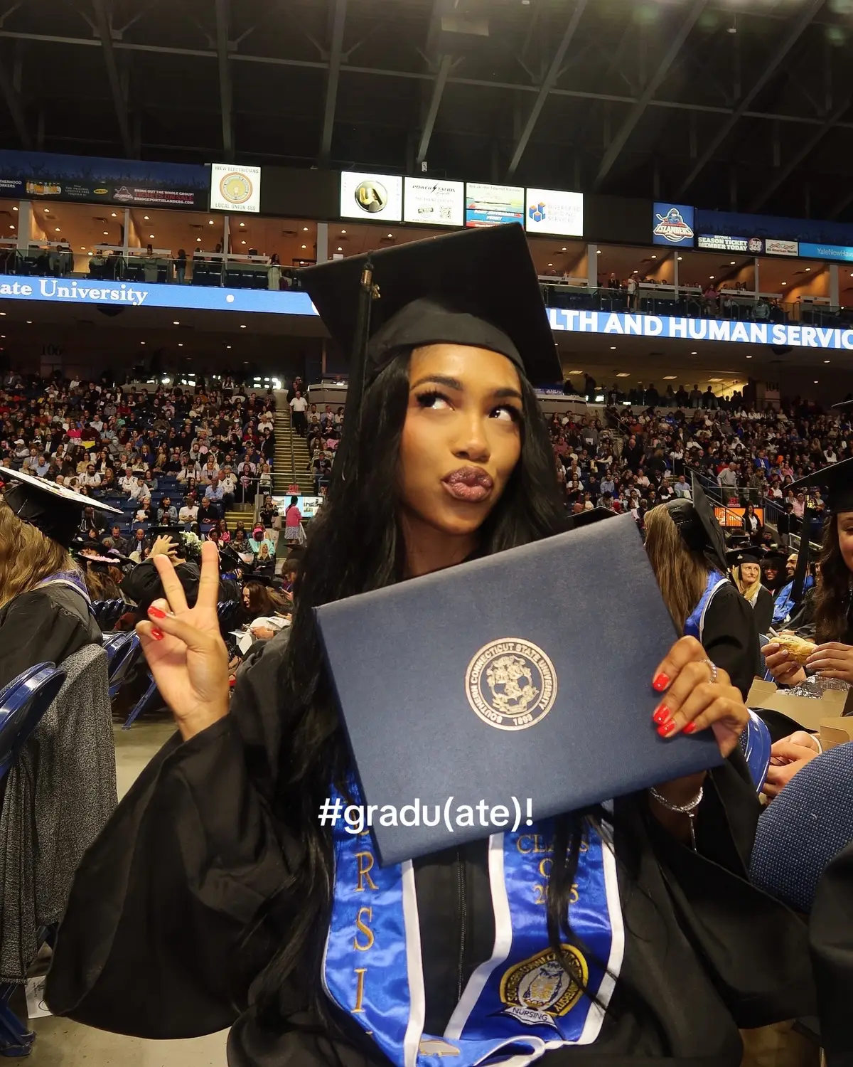#makeup #fyp #graduation #nursingschool 