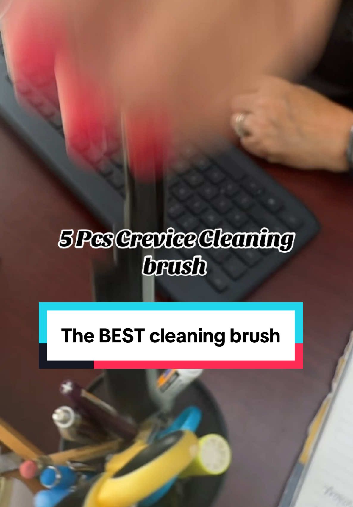 5 Pcs Crevice Cleaning brush #Hard #Bristle #Gap #Brush #Bathroom #Household #Kitchen #Tiles #Window #Crevice #Cleaning #Spring #Cleaning #Tool #tiktokshopfinds #tiktokmademebuylt 