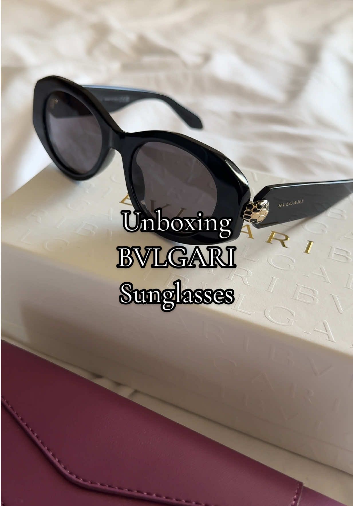 Picked up these Bvlgari sunglasses in Dubai and they’re so chic! @Bvlgari  #sunglasses #bvlgari #bvlgarisunglasses #unboxingvideo #luxuryunboxing #sunglasses #sunnies #shades #fyp #fashion #fashiontiktok #luxuryaccessories #styleinspo 