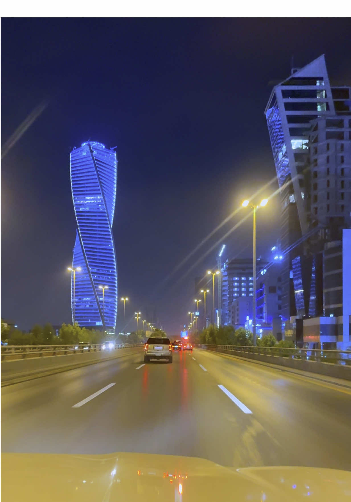Saudi Arabia Riyadh view ❣️❤️‍🔥🇸🇦 #unfreezemyacount ##grow #viralvideo #trandingsong #drive #riyadhksa🇸🇦 #travel 