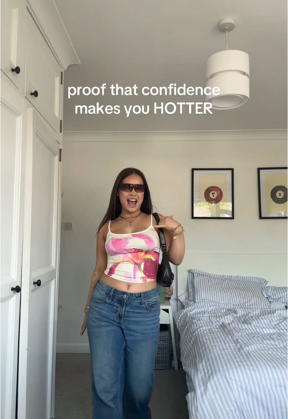 your body is NOT the problem, i promise you confidence is all you need!!! #bodyconfidence #bodypositivity #powerofconfidence 