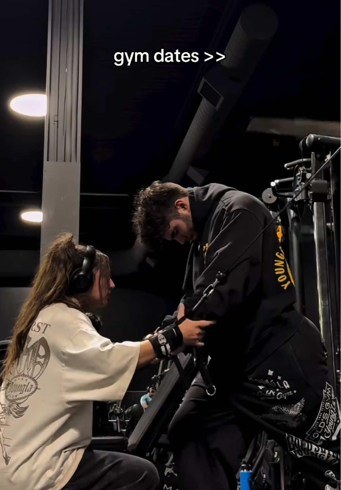 gym dates 🤍 @slicey #GymTok #gymmotivation #gymistherapy #gymguys #guyswholift #gymworkouts #gymrelationship 