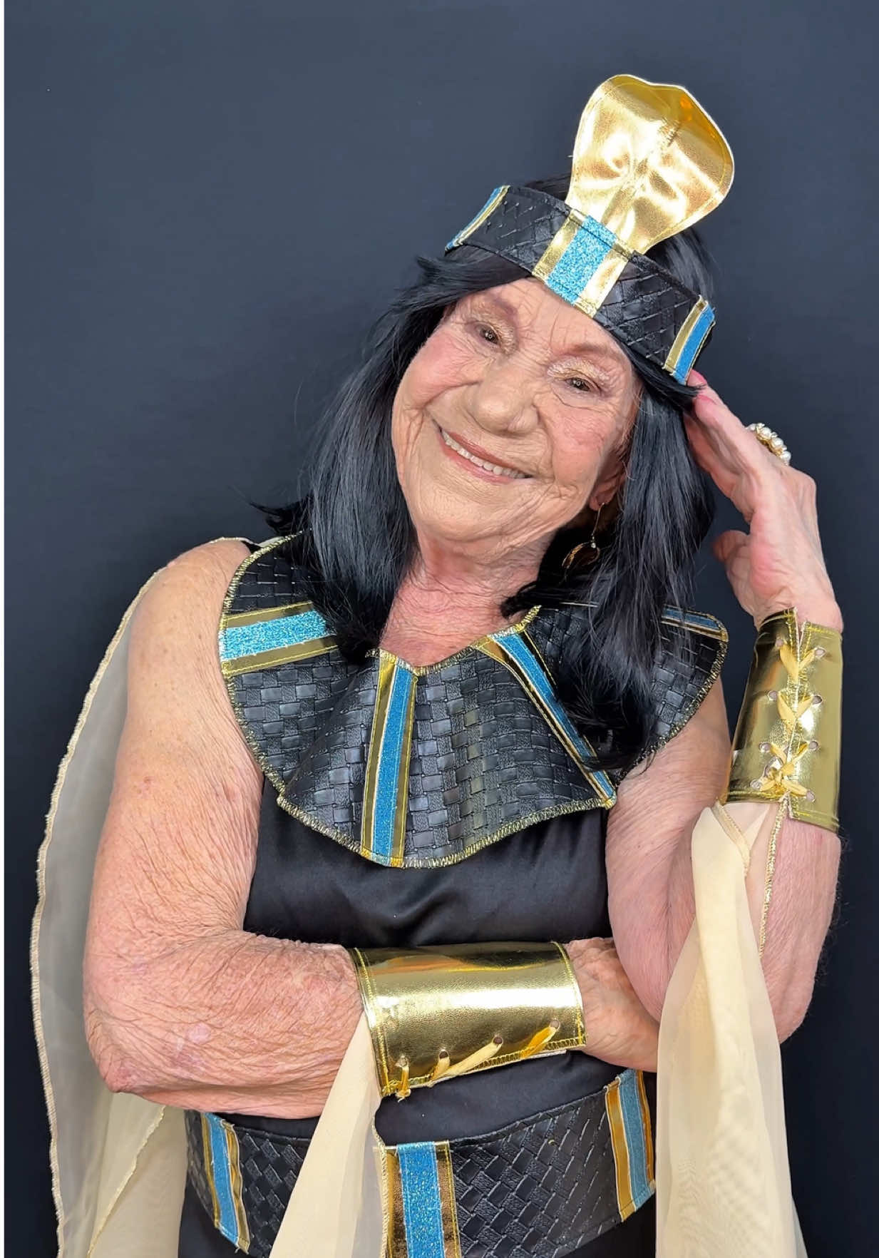Trend Cleópatra ⚜️🪬🏛️🏺  ib: @Rafael Santos  #makeup #cleopatra #trend 