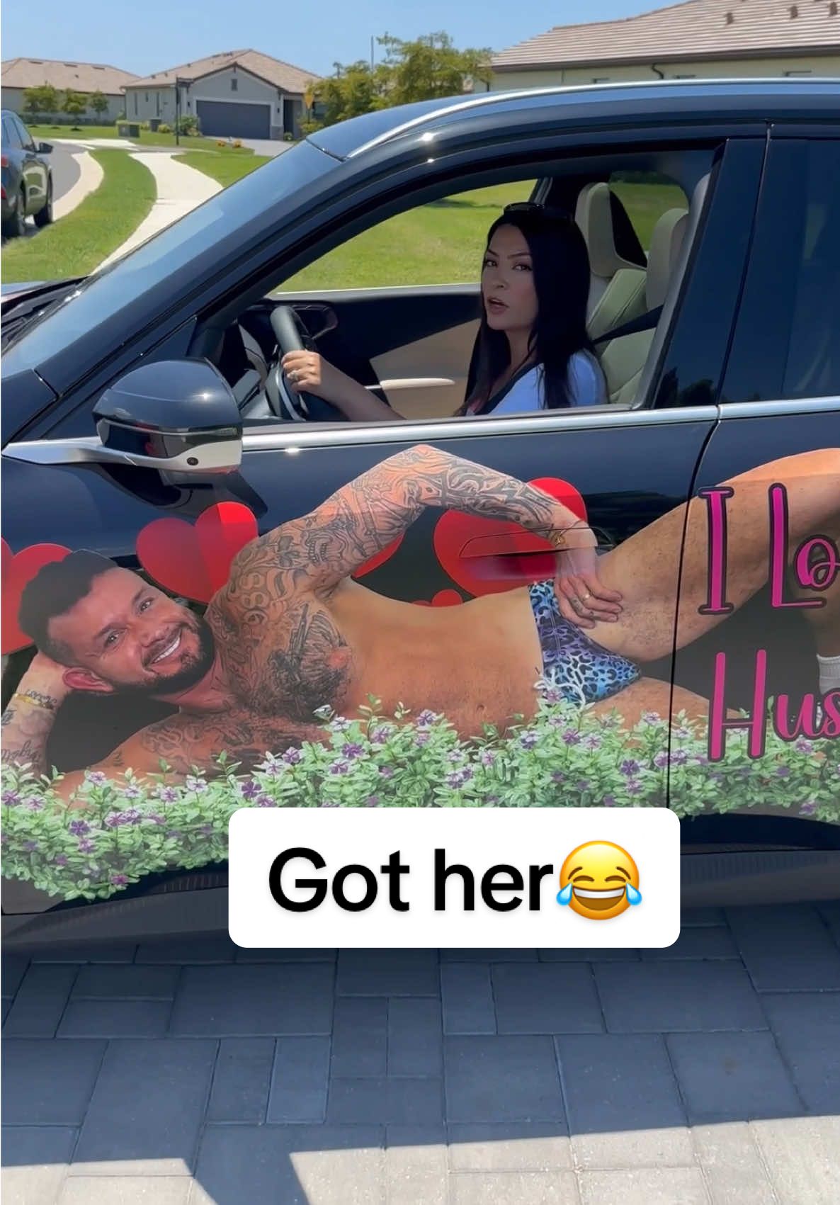 She has a fun ride to work 😊😂🙈 #husbandwifecomedy #funnycouplevideos #husbandandwife #fyp 