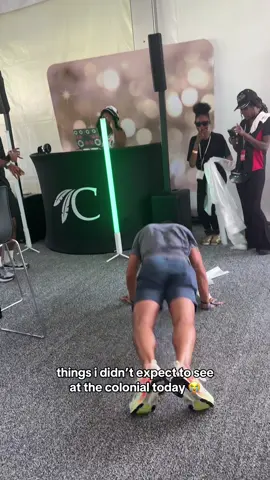 When the drinks hit 🕺 #charlesschwabchallenge #golf #forthworth #colonial #choctaw 