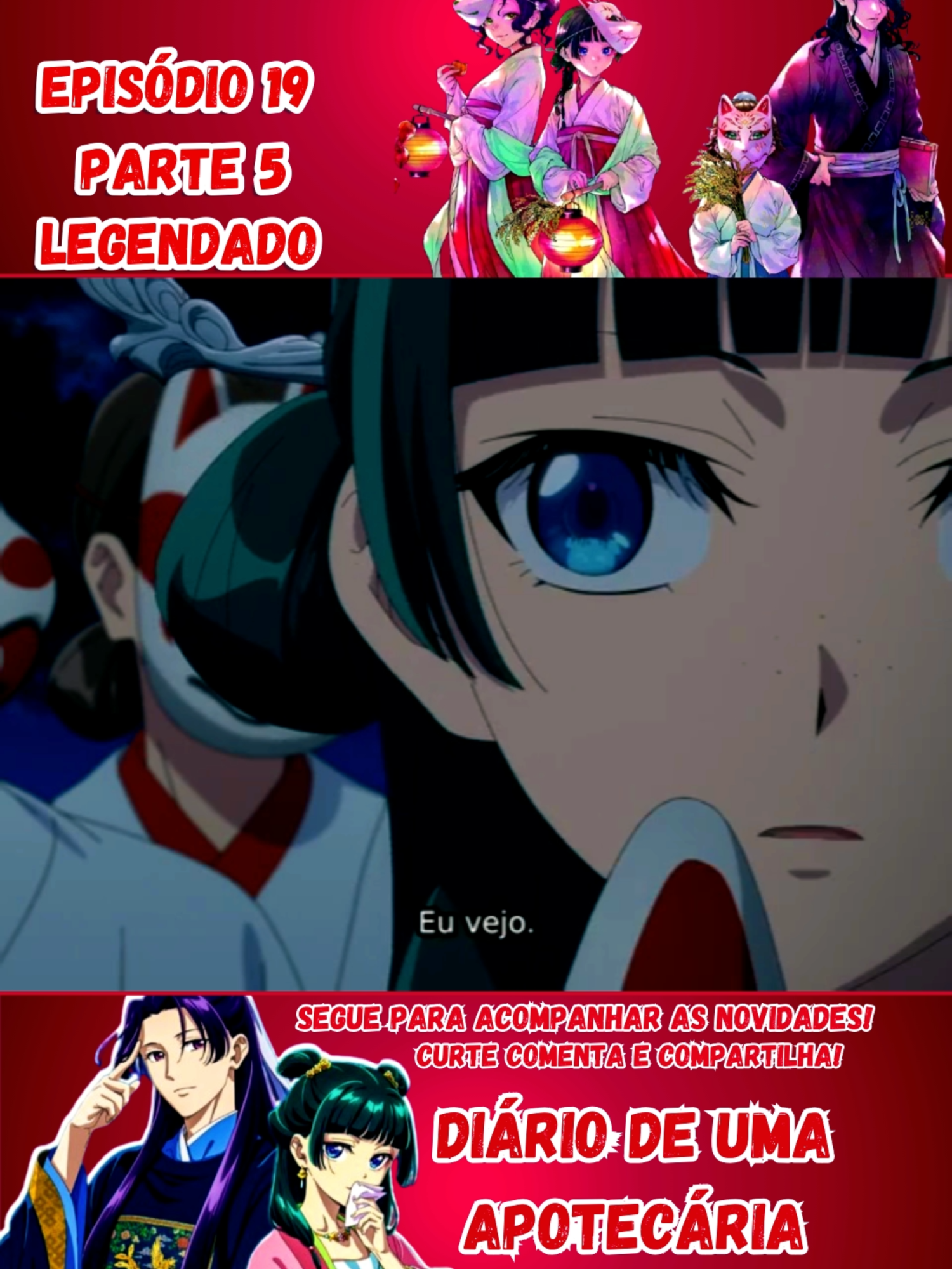 Anime: Diário de Uma Apotecária Legendado 2ª Temporada Episódio 19 Parte 5 #theapothecarydiaries #maomaoxjinshi #kusuriyanohitorigoto #diariodeumaapotecaria #anime #animeedit