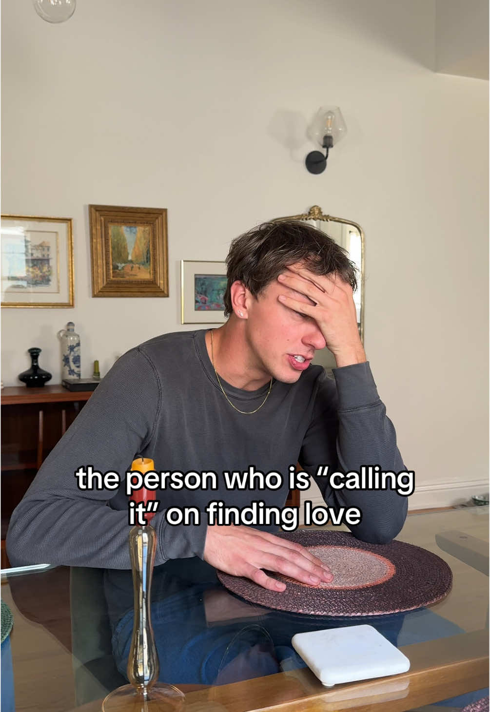 not everyone is supposed to find love and i’m just one of those people