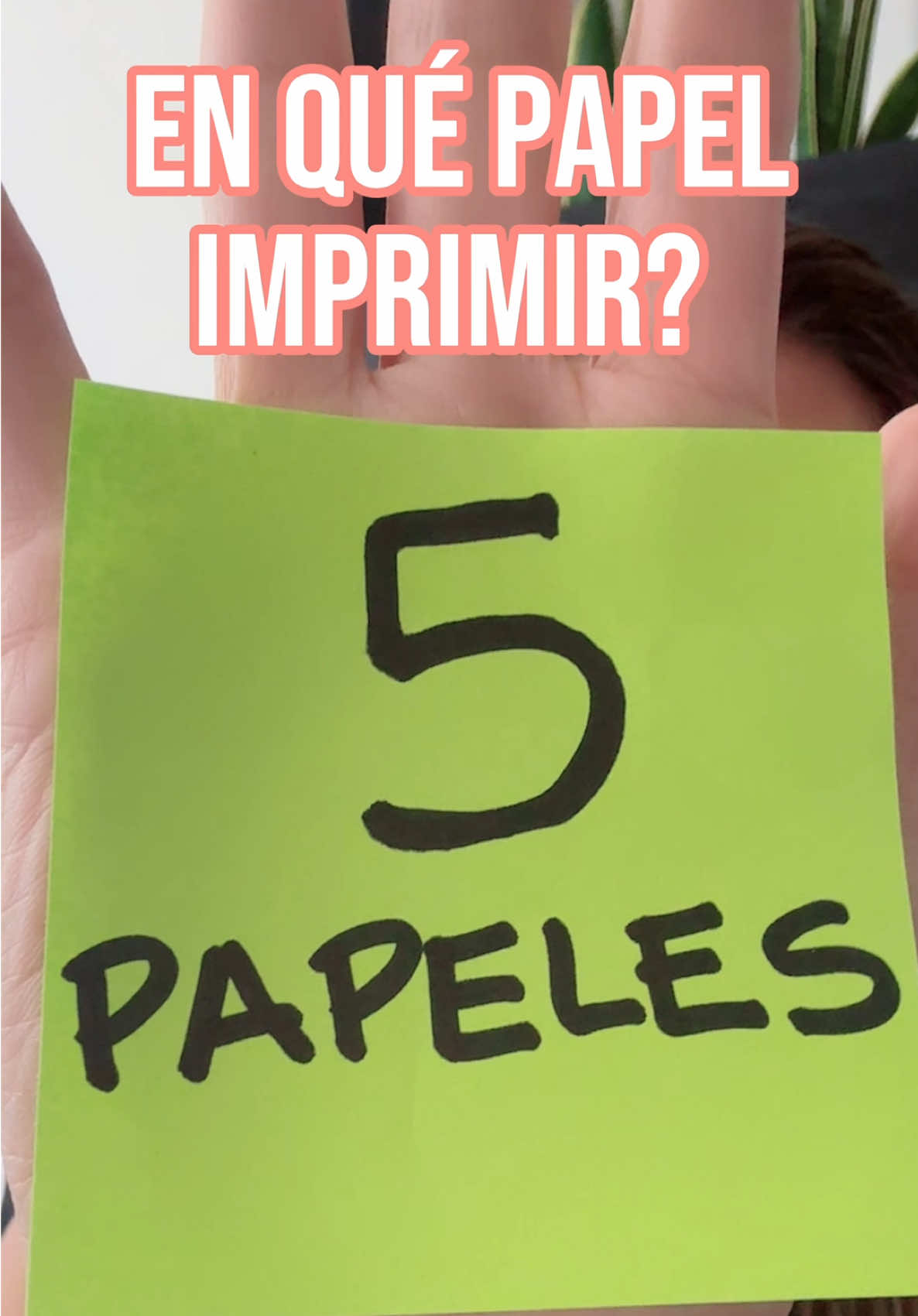 Con estos 5 papeles puedes imprimir muchísimos proyectos! #creatorsearchinsights #queimprimir #papelesparaimprimir #cosasparaimprimir #impresiones 