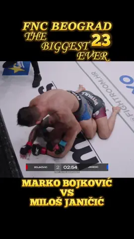 Miloš Janičić pobjeda prekidom u drugo rundi........ #fyp #fnc #mma #fyyyyyyyyyyyyyyyy #balkan #fncbeograd #beograd